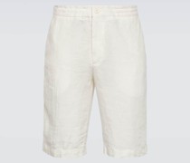 Bermuda-Shorts aus Leinen