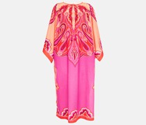 Kaftan aus Baumwolle und Seide