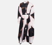 Alexander McQueen Hemdblusenkleid aus Baumwolle