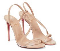 Christian Louboutin Nudes Sandalen Rosalie aus Leder