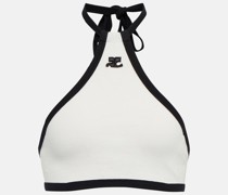 Courreges Cropped-Top aus Baumwolle