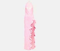Robe mit Pailletten