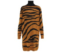 Dries Van Noten Bedrucktes Pulloverkleid aus Wolle