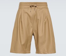 The Frankie Shop Shorts aus Lederimitat