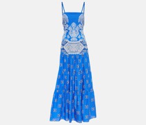 Johanna Ortiz Maxikleid Amancay aus Baumwolle