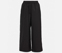 High-Rise Culottes aus Wolle