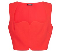 Versace Cropped-Top aus Cady