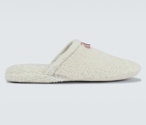 Thom Browne Slippers aus Shearling