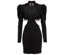 Minikleid aus einem Wollgemisch