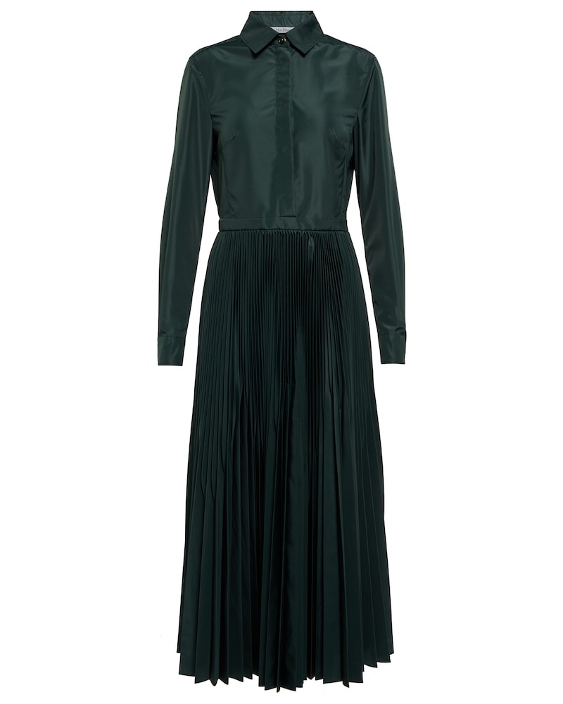 Max Mara Damen Max Mara Hemdblusenkleid Fosca aus Taft