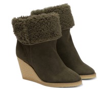 Isabel Marant Ankle Boots Totam aus Veloursleder