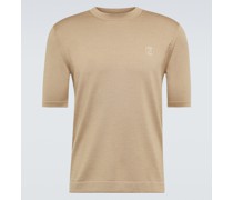 Burberry T-Shirt aus einem Wollgemisch