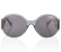 Runde Oversize-Sonnenbrille