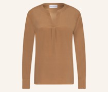 Blusenshirt aus Satin