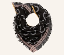 Tuch HANDBESTICKTES DREIECKSTUCH