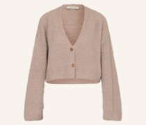 Cropped-Strickjacke SOHO aus Alpaka