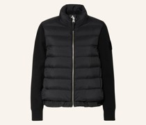 Daunenjacke OCEANE im Materialmix