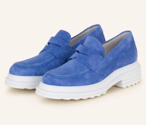 Plateau-Loafer - BLAU
