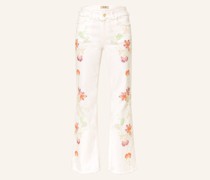 Flared Jeans ANNI mit Pailletten