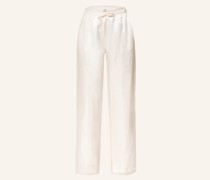 Marlenehose mit Leinen