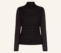 Blusenshirt aus Mesh