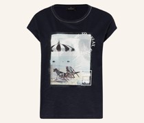 T-Shirt mit Schmucksteinen