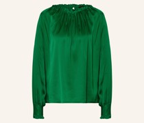 Blusenshirt aus Satin