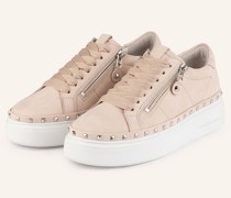 Sneaker HOT mit Nieten - HELLROSA