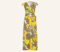 Jerseykleid in Wickeloptik