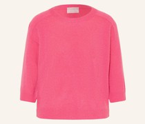 Cashmere-Pullover mit 3/4-Arm