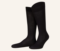 Feinkniestrümpfe MERINO mit Merinowolle