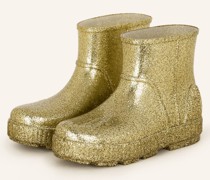 Gummi-Boots DRIZLITA GLITTER - GOLD