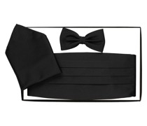 Set: Kummerbund, Einstecktuch und Fliege