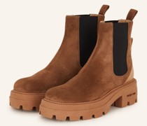 Chelsea-Boots - BRAUN/ SCHWARZ