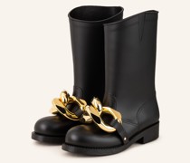 Boots CHAIN - SCHWARZ/ GOLD