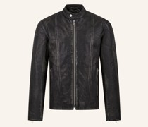 Lederjacke LUCA VEG RUB OFF 231 Regular Fit