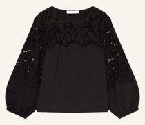 Blusenshirt mit Spitze