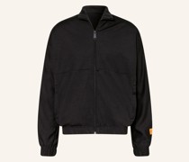 Sweatjacke mit Galonstreifen