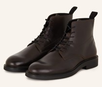 Schnürstiefel - DUNKELBRAUN