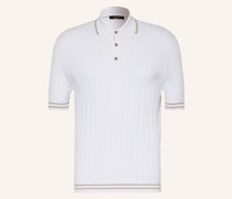 Strick-Poloshirt
