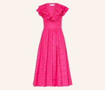 Kleid MIRZA mit Lochspitze und Volants