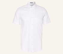 Kurzarm-Hemd KINGFRD Regular Fit mit Leinen
