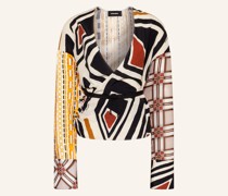 Wickelbluse