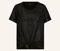 T-Shirt mit Schmucksteinen