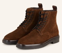 Schnürboots BOGGAR - DUNKELBRAUN