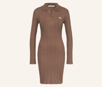 Jersey-Polokleid