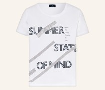 T-Shirt mit Schmucksteinen