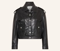 Lederjacke