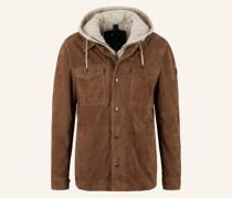 Lederjacke