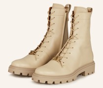 Schnürboots - BEIGE